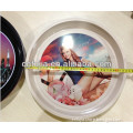 Wholesale high quality metal souvenir promotional gift stone round metal serving tray